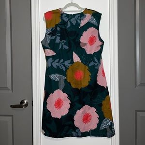 Anthropology floral dress